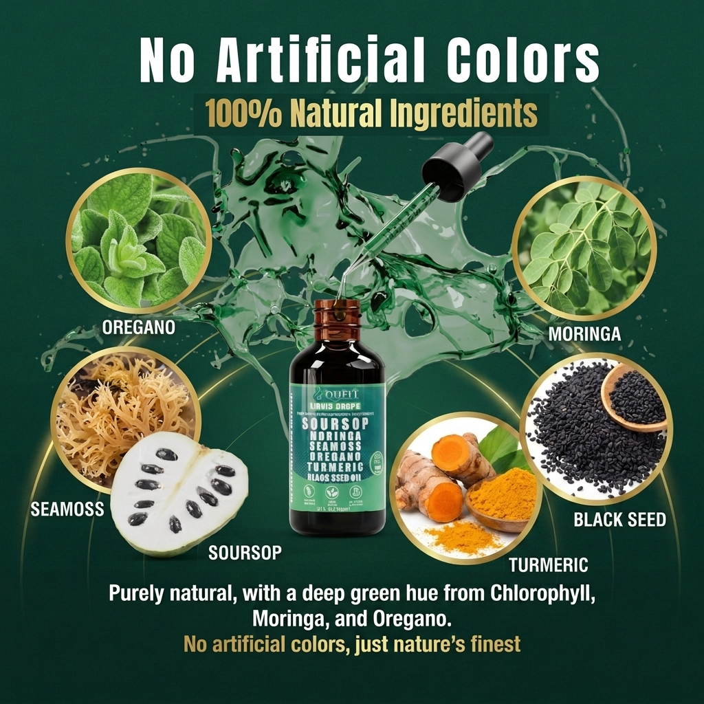 QUELL®  Soursop 10 in 1 Liquid Drops Extract